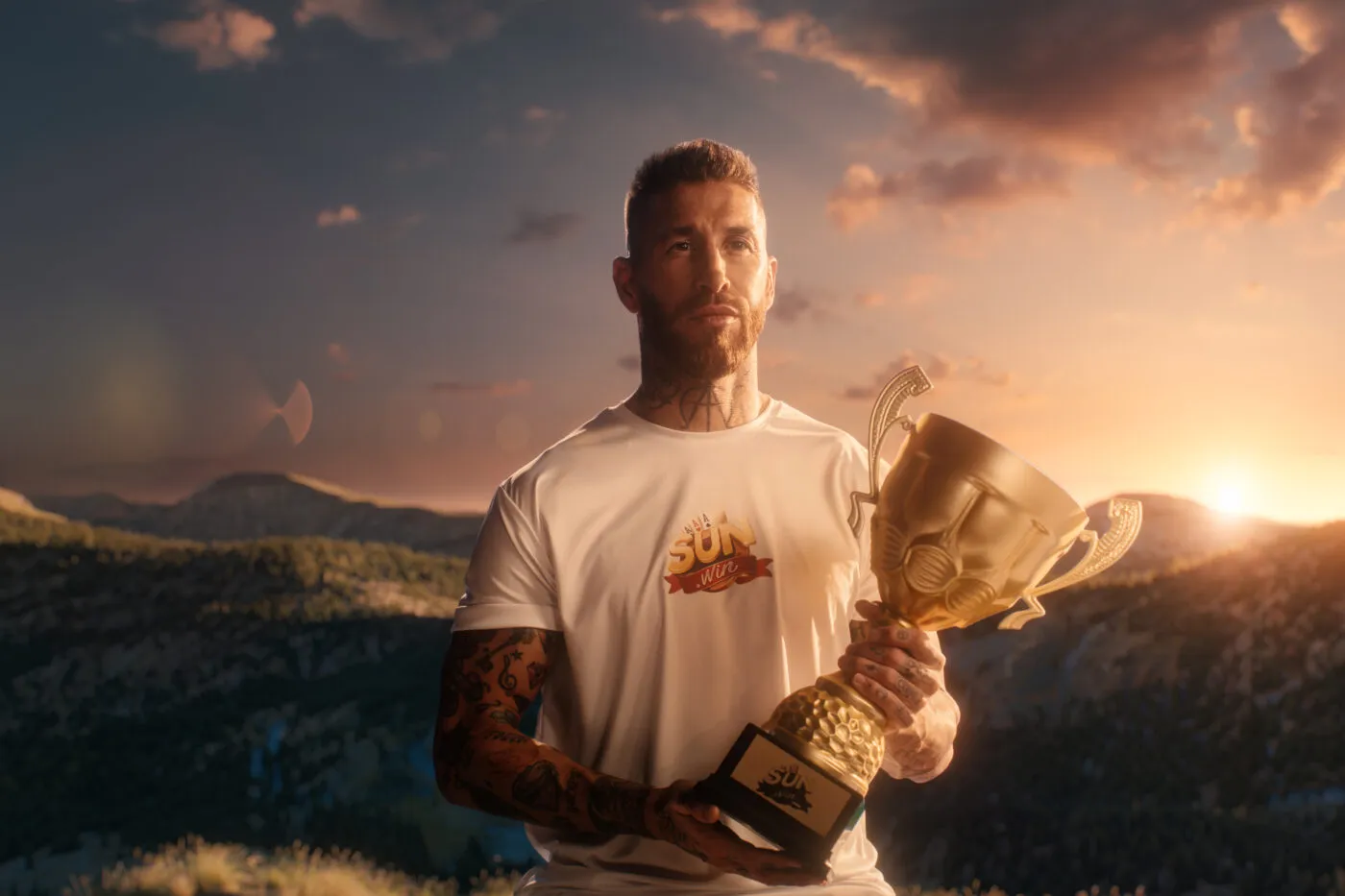 Sergio Ramos Bắt Tay Sunwin